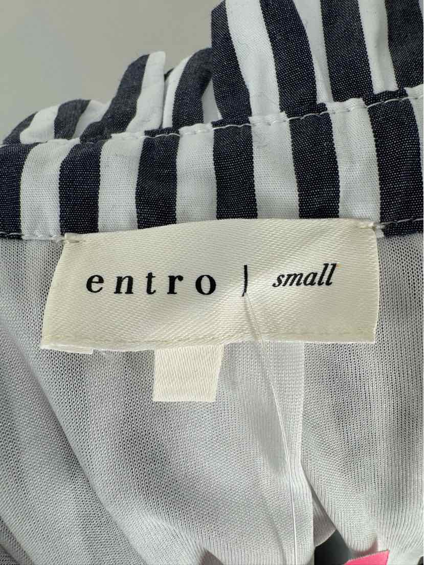 Size S ENTRO Black Print Dress