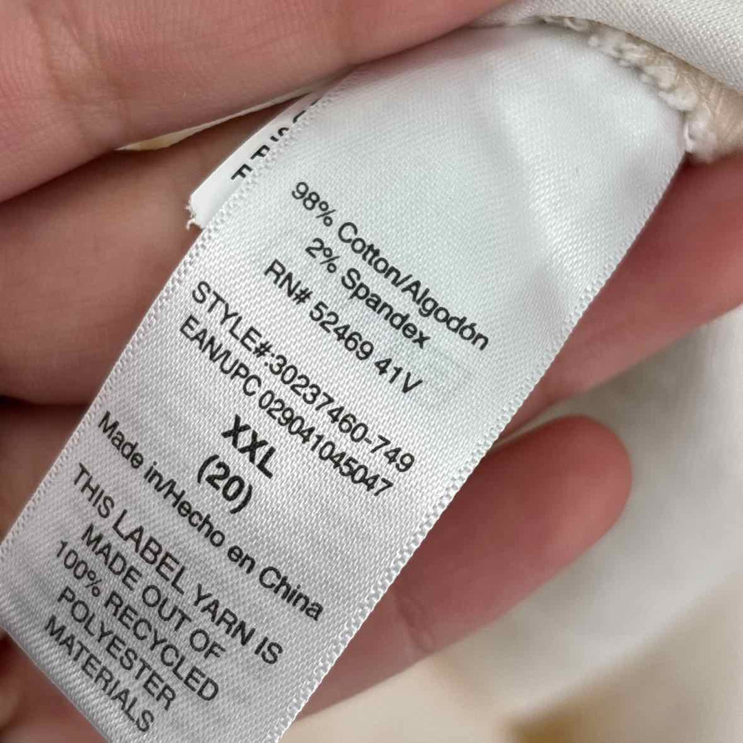 Size XL SCOOP Ivory Dress