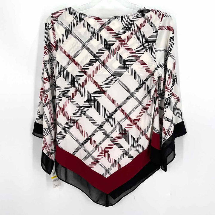 Size M ALFANI Multi-Color Shirt