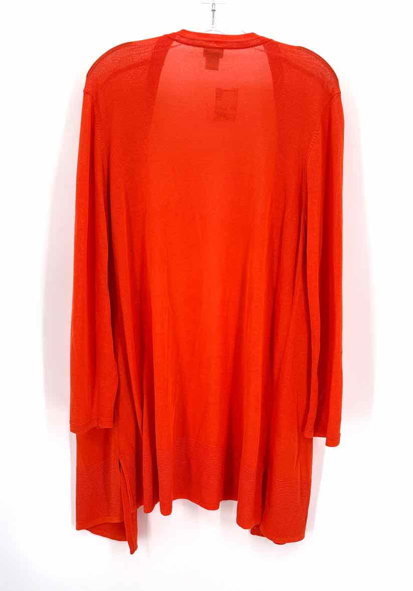 Size XL Chico's Orange Cardigan