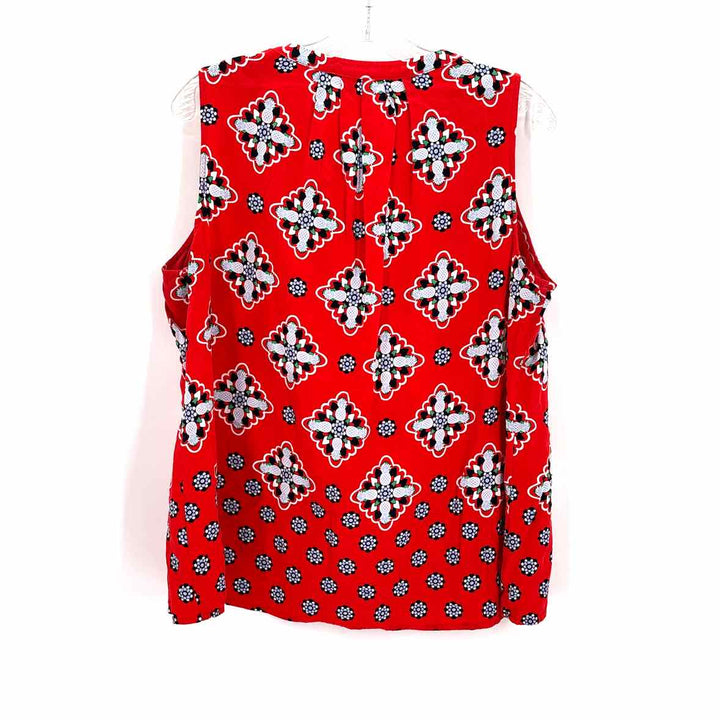 Size XXL CROWN & IVY Red Shirt