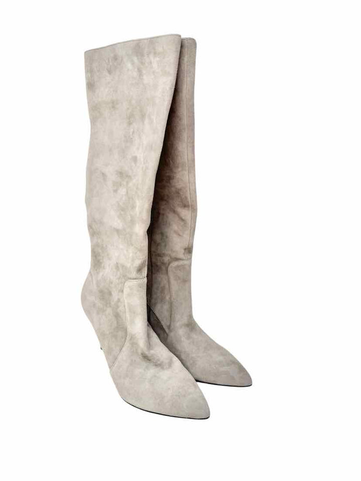 Shoe Size 8.5 Nine West Gray Suede Boots