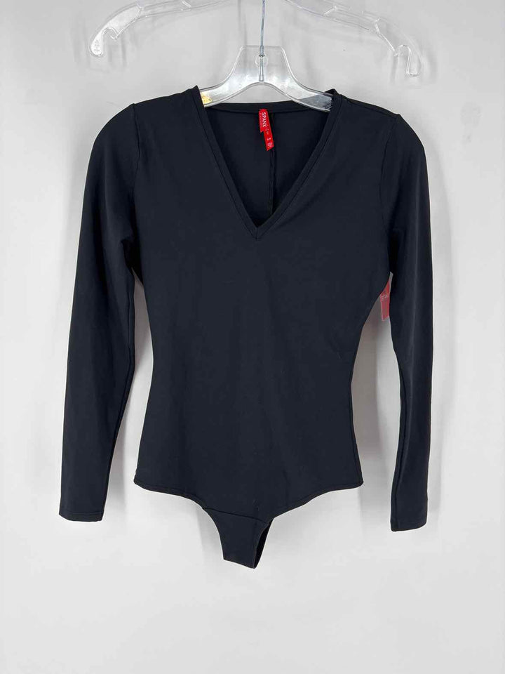 Size S SPANX Black Bodysuit