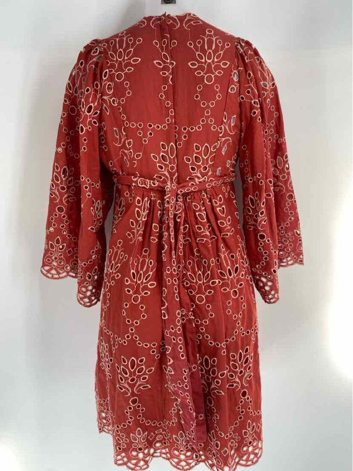 Size 1 Orange Dress