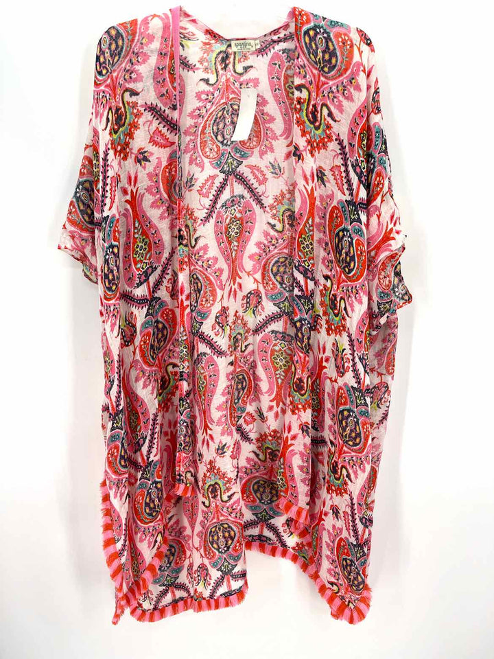 Size S SPARTINA Pink Cardigan