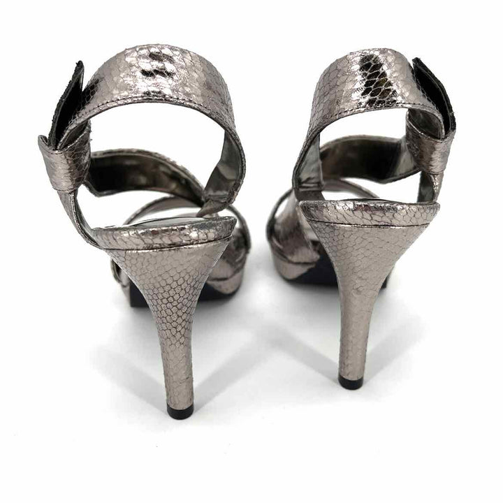 Shoe Size 7.5 Nine West Silver Heels