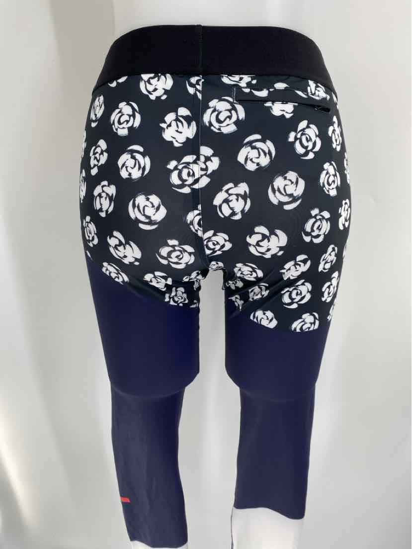 Size S Adidas Blue Print Leggings