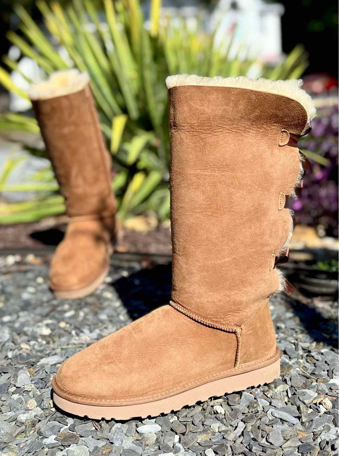 Shoe Size 10 Ugg Camel Leather Boots