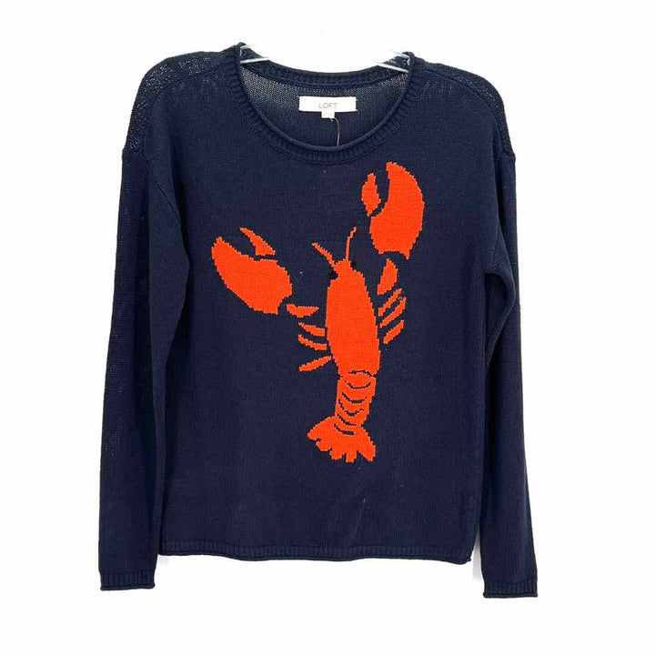 Size XS LOFT Navy Sweater