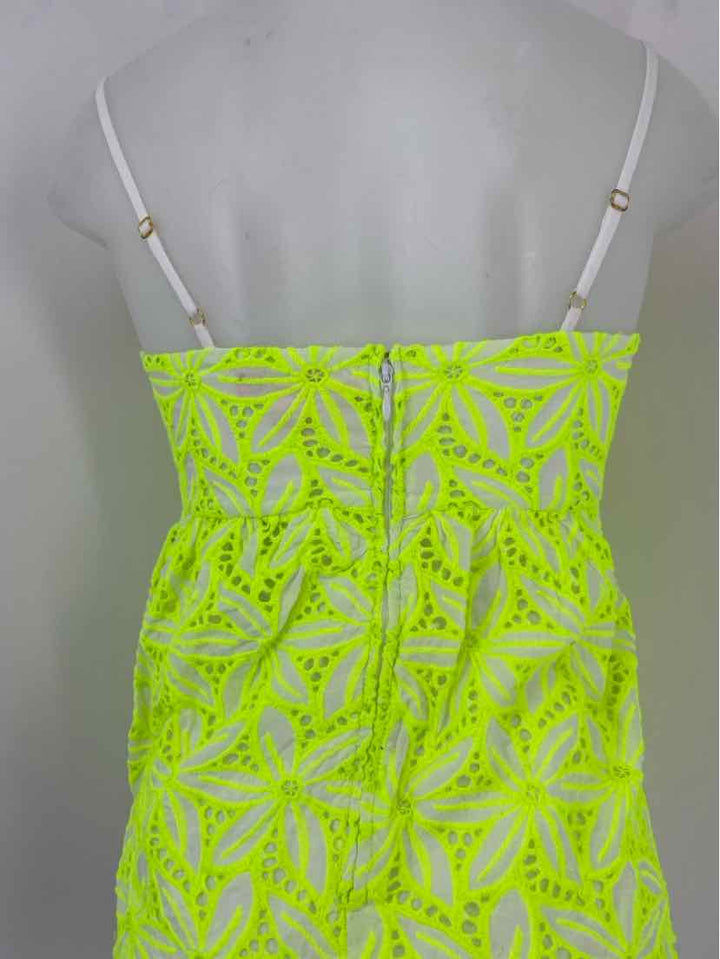 Size 0 Lilly Pulitzer Yellow Shirt
