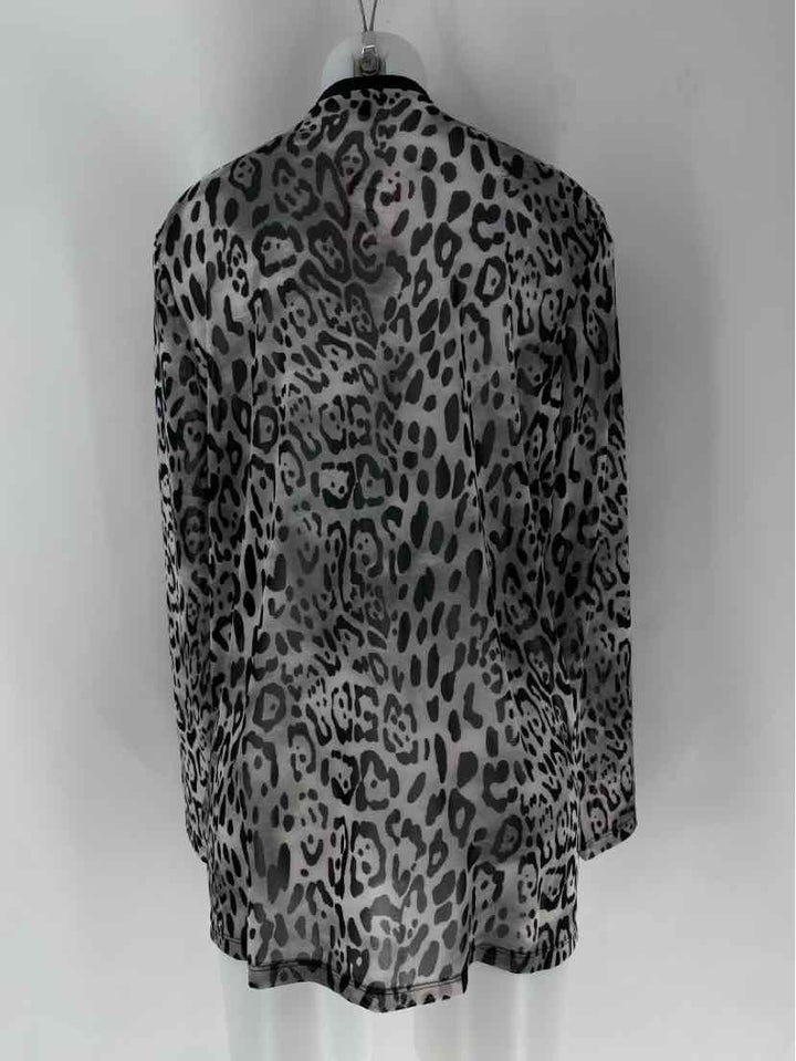 Size L IMAN Gray 2 PC Dress