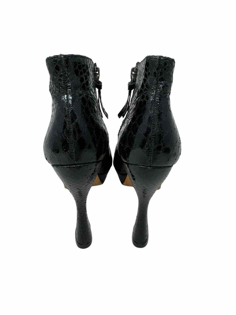 Shoe Size 37 Alice + Olivia Black Leather Boots