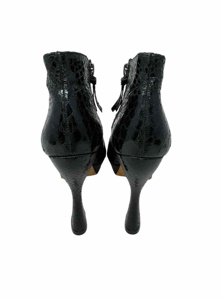 Shoe Size 37 Alice + Olivia Black Leather Boots