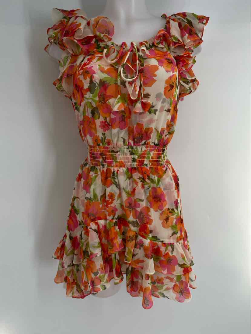 Size XS MISA Multi-Color Dress
