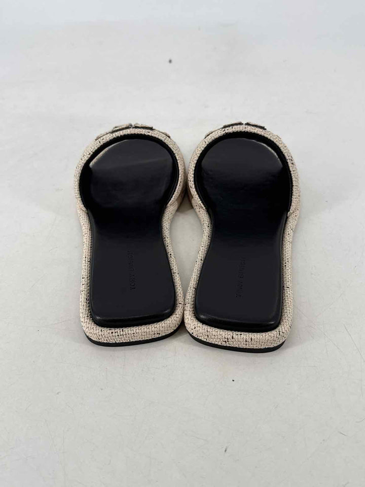 Shoe Size 8.5 Tory Burch Cream Sandals