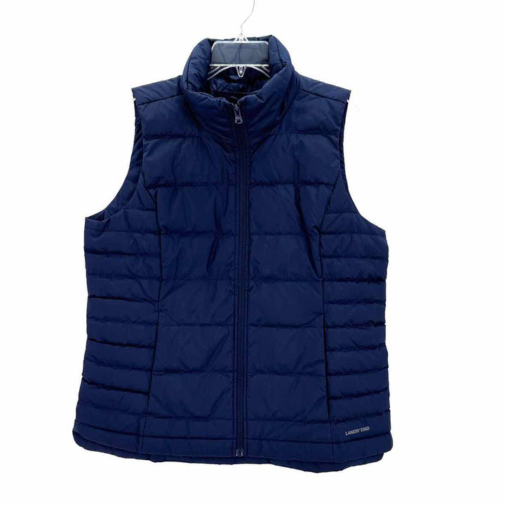 Size M LAND END Navy Vest