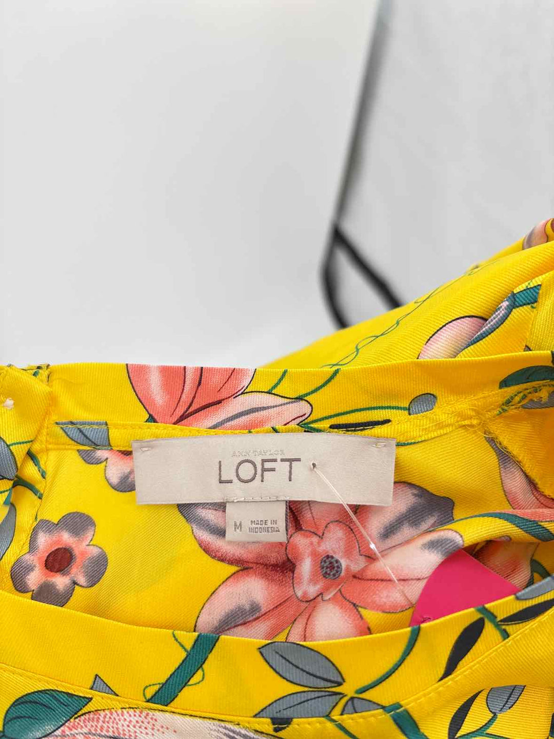 Size M LOFT Yellow Shirt