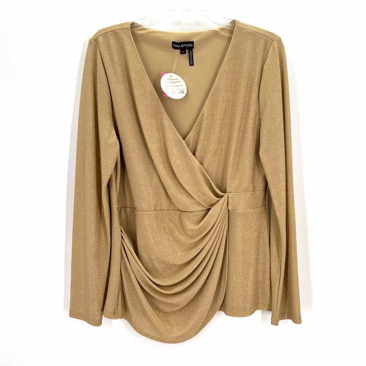 Size L HALSTON Gold Shirt