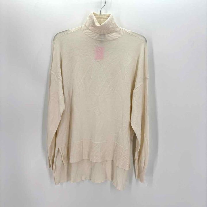 Size L WORTHINGTON Cream Knit Sweater
