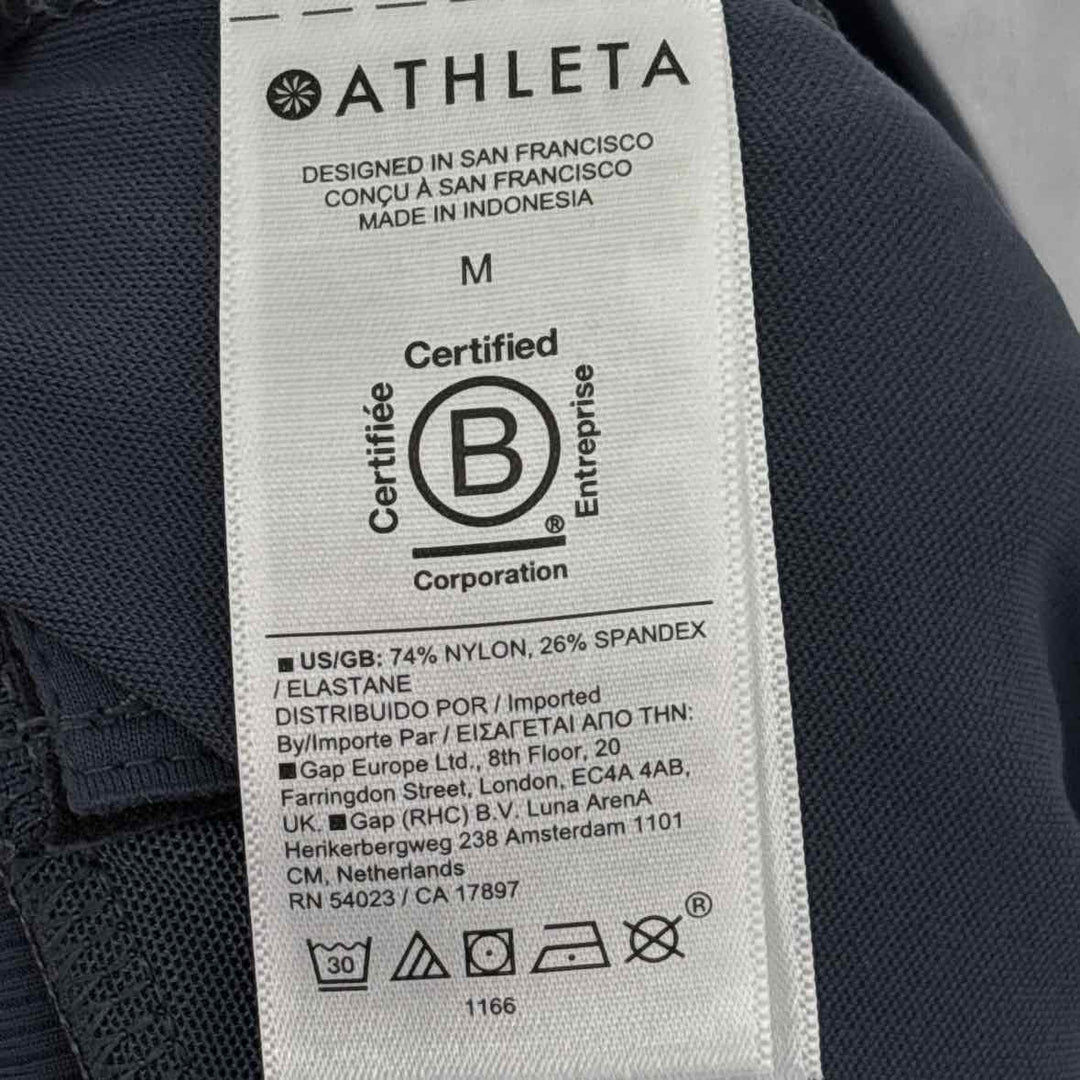 Size M Athleta Blue Leggings