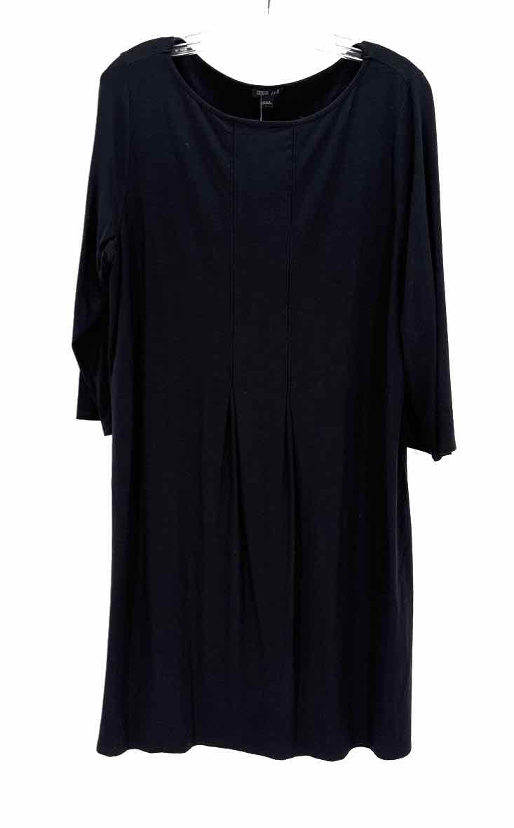 Size L J JILL Black Dress