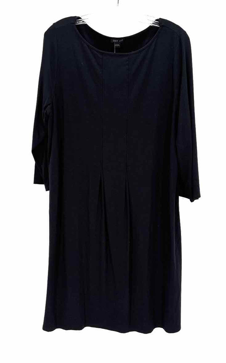 Size L J JILL Black Dress