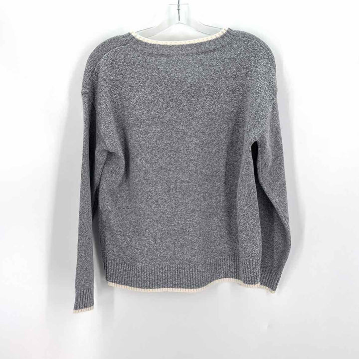 Size S HEM & THREAD Gray Sweater