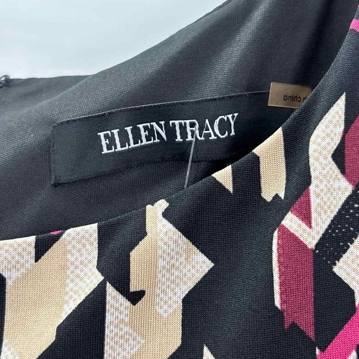 Size 10 ELLEN TRACY Multi-Color Dress
