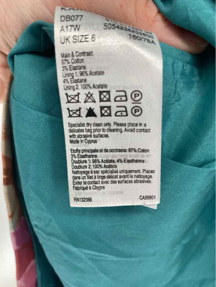 Size 2 KAREN MILLEN Teal Dress