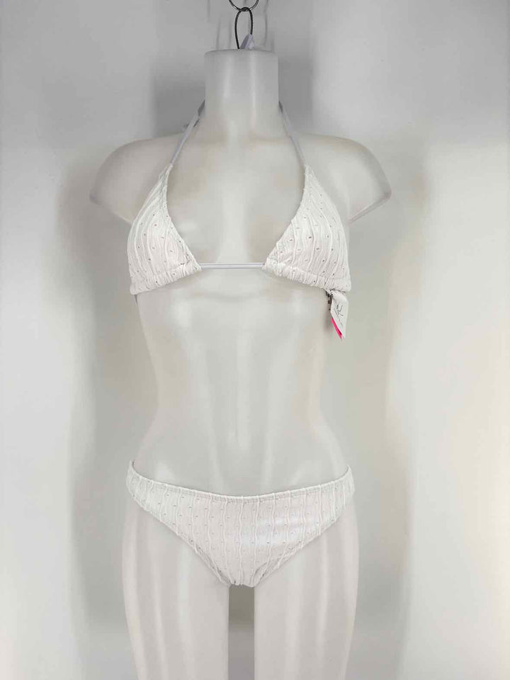 Size L White Swimsuit