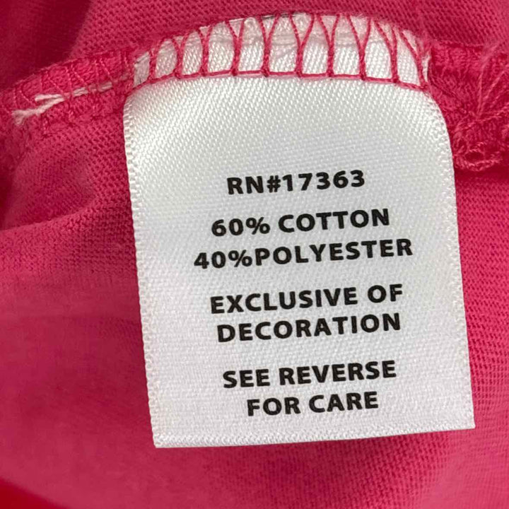 Size XL DISNEY Hot Pink Shirt