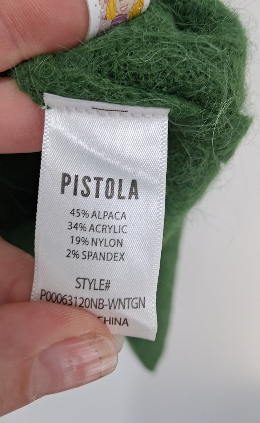 Size S Pistola Green Sweater