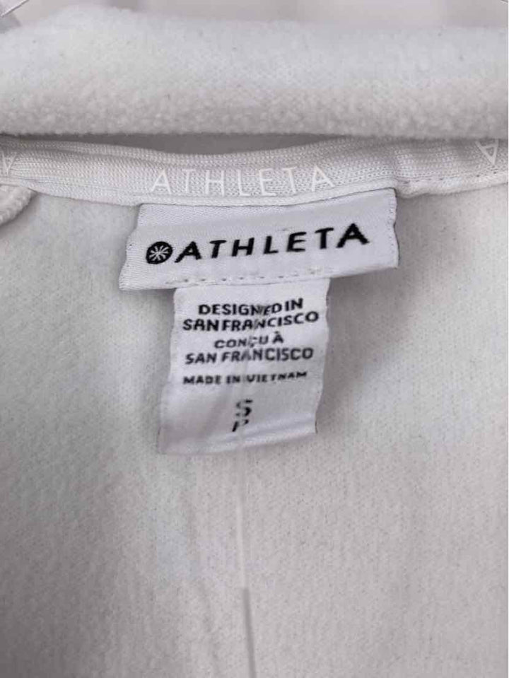 Size S Athleta White Sweater