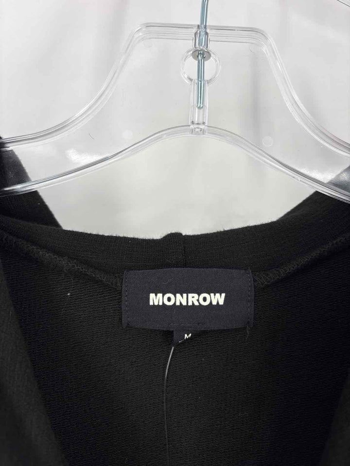 Size M MONROW Black Knit Cardigan