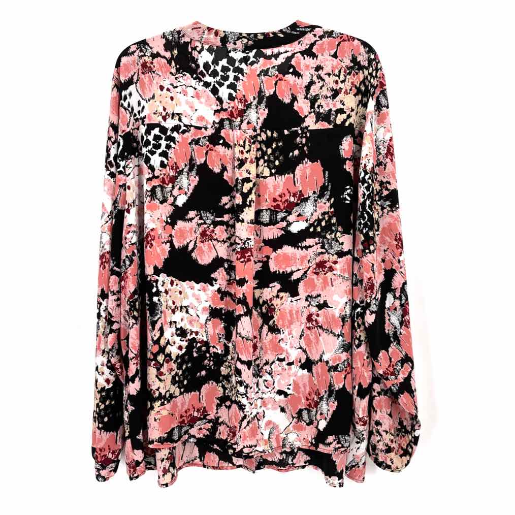 Size 3X NEW DIRECTION Multi-Color Shirt