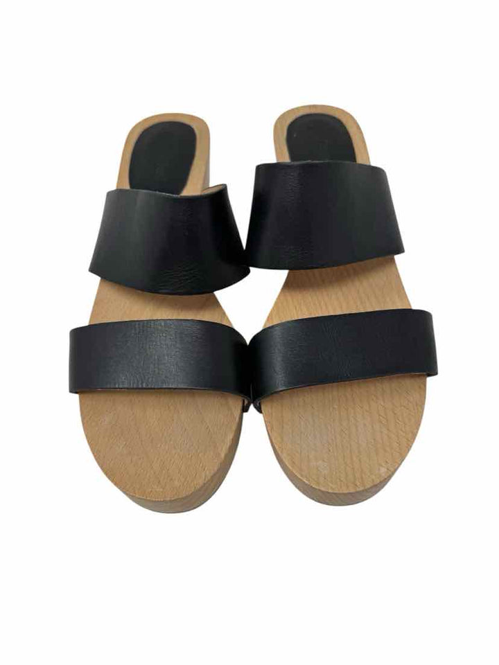 Shoe Size 10 MADEWELL Black Sandals