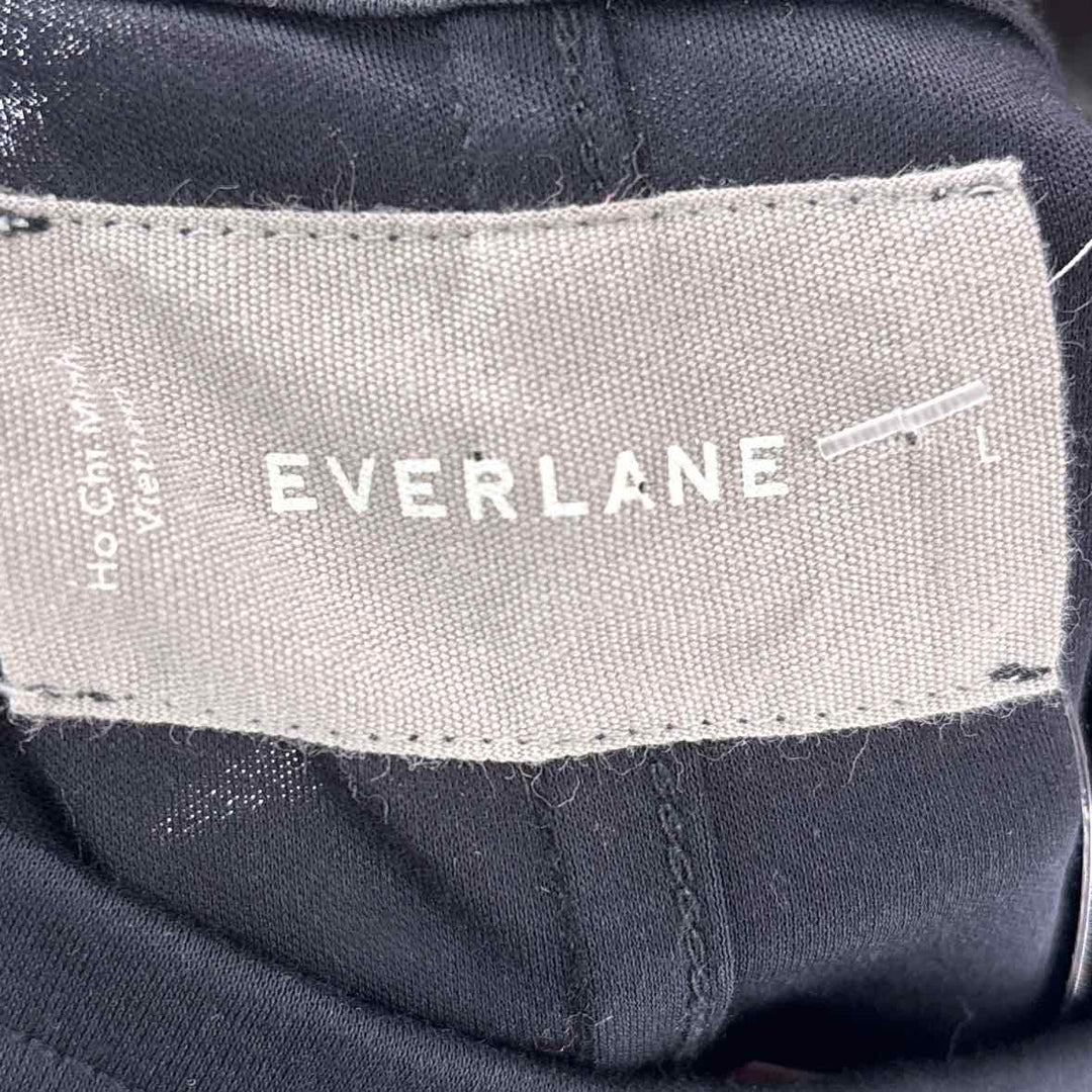 Size L EVERLANE Black Dress