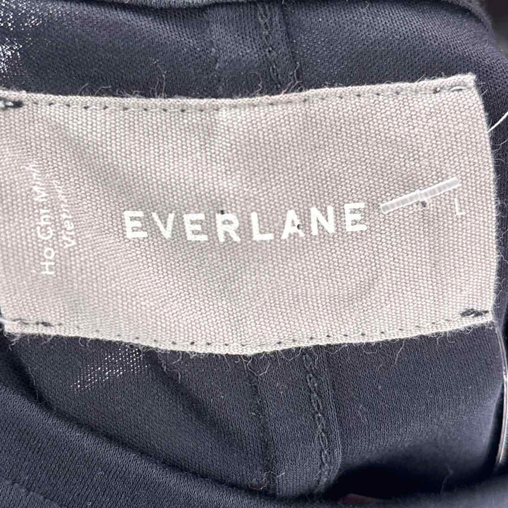 Size L EVERLANE Black Dress