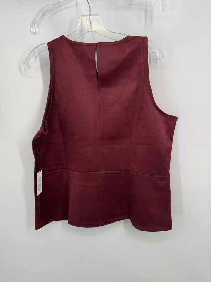 Size XL Ann Taylor Burgundy Shirt