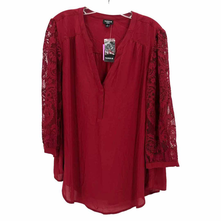 Size 2X Torrid Wine Shirt