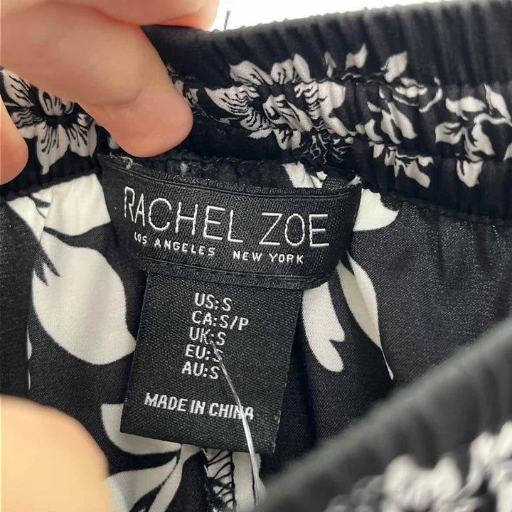 Size S RACHEL ZOE Black/White Pants