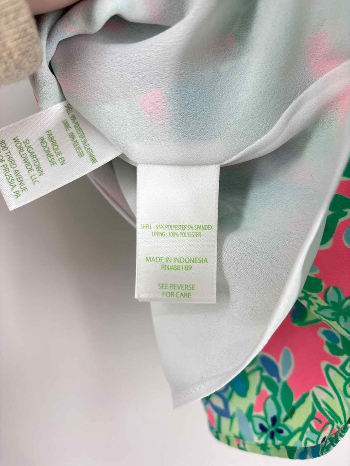 Size M Lilly Pulitzer Green Shirt