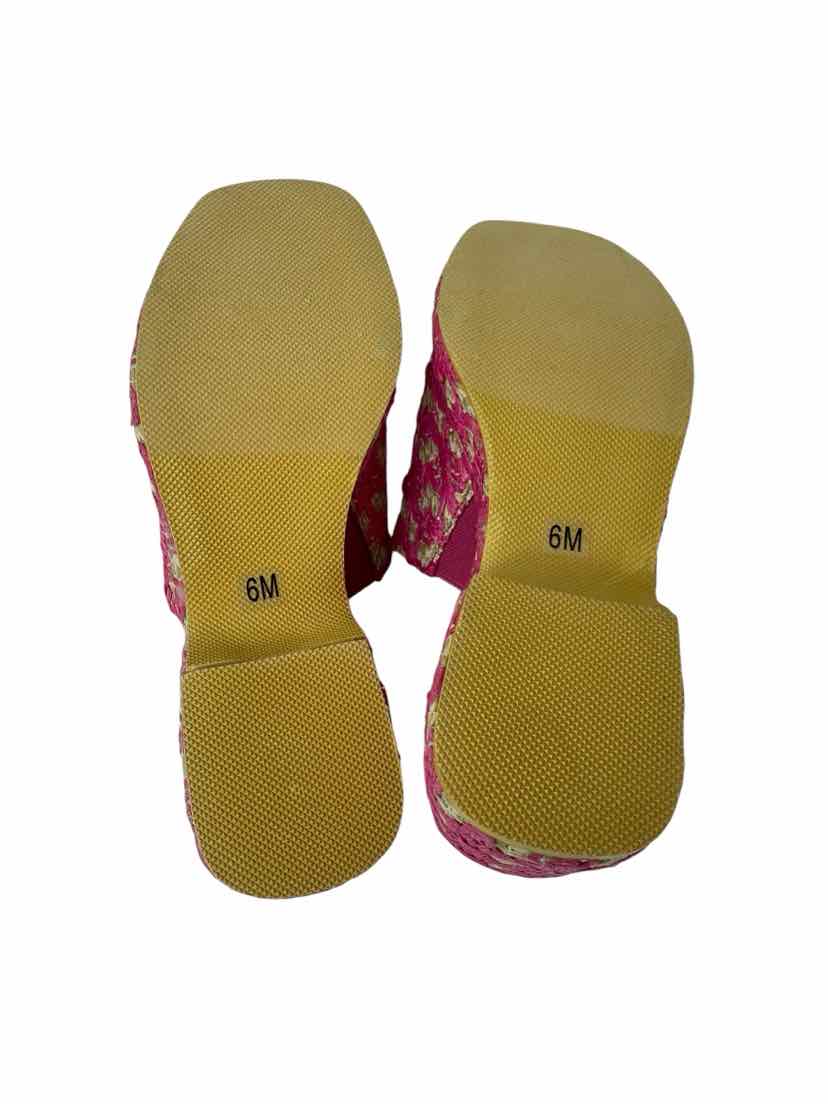 Shoe Size 6 MATISSE Pink Sandals