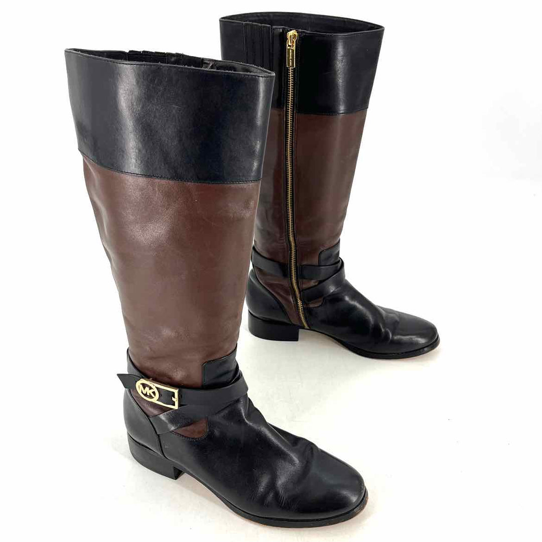 Shoe Size 10 Michael Kors Multi-Color Leather Boots