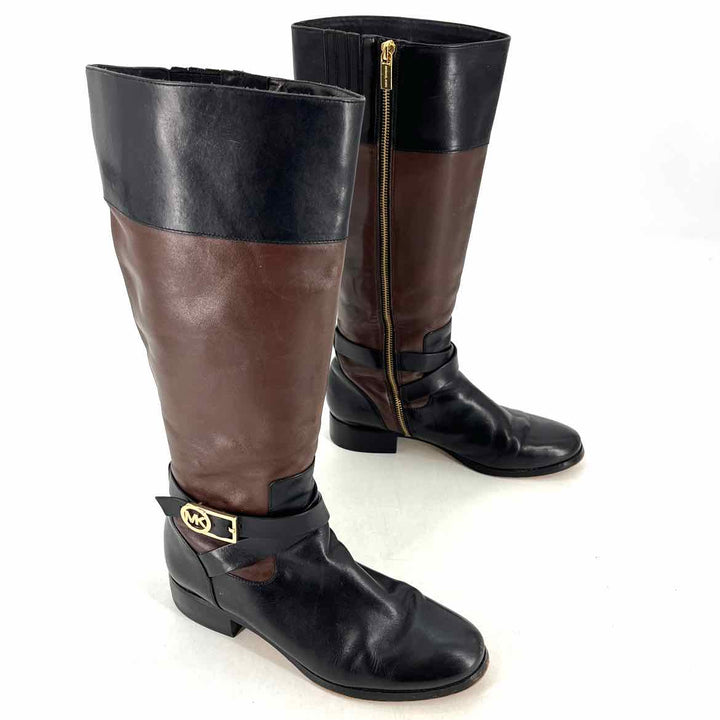 Shoe Size 10 Michael Kors Multi-Color Leather Boots