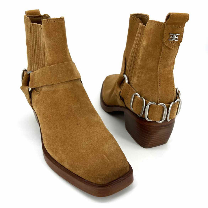 Shoe Size 6 Sam Edeleman Camel Leather Boots