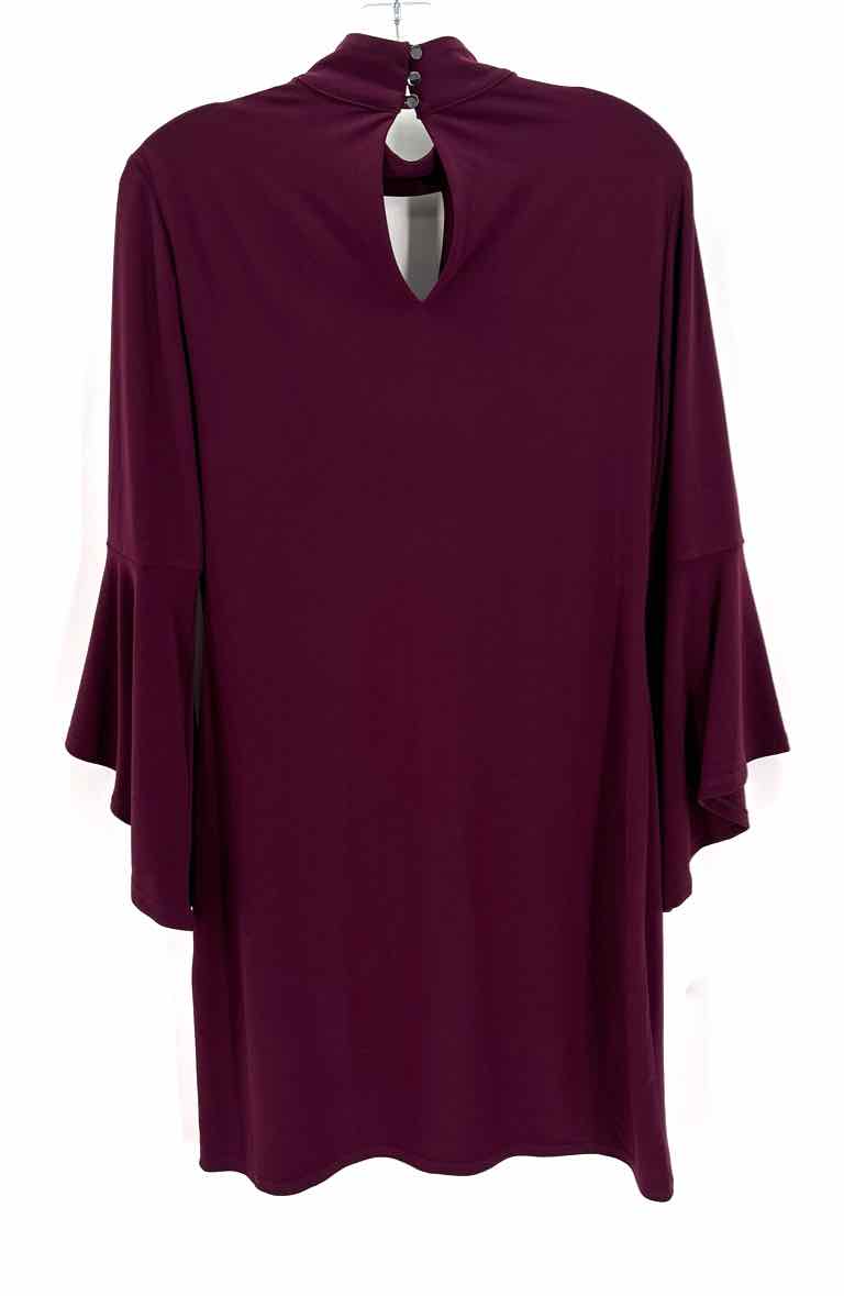 Size 4 White House Black Market Purple Dress