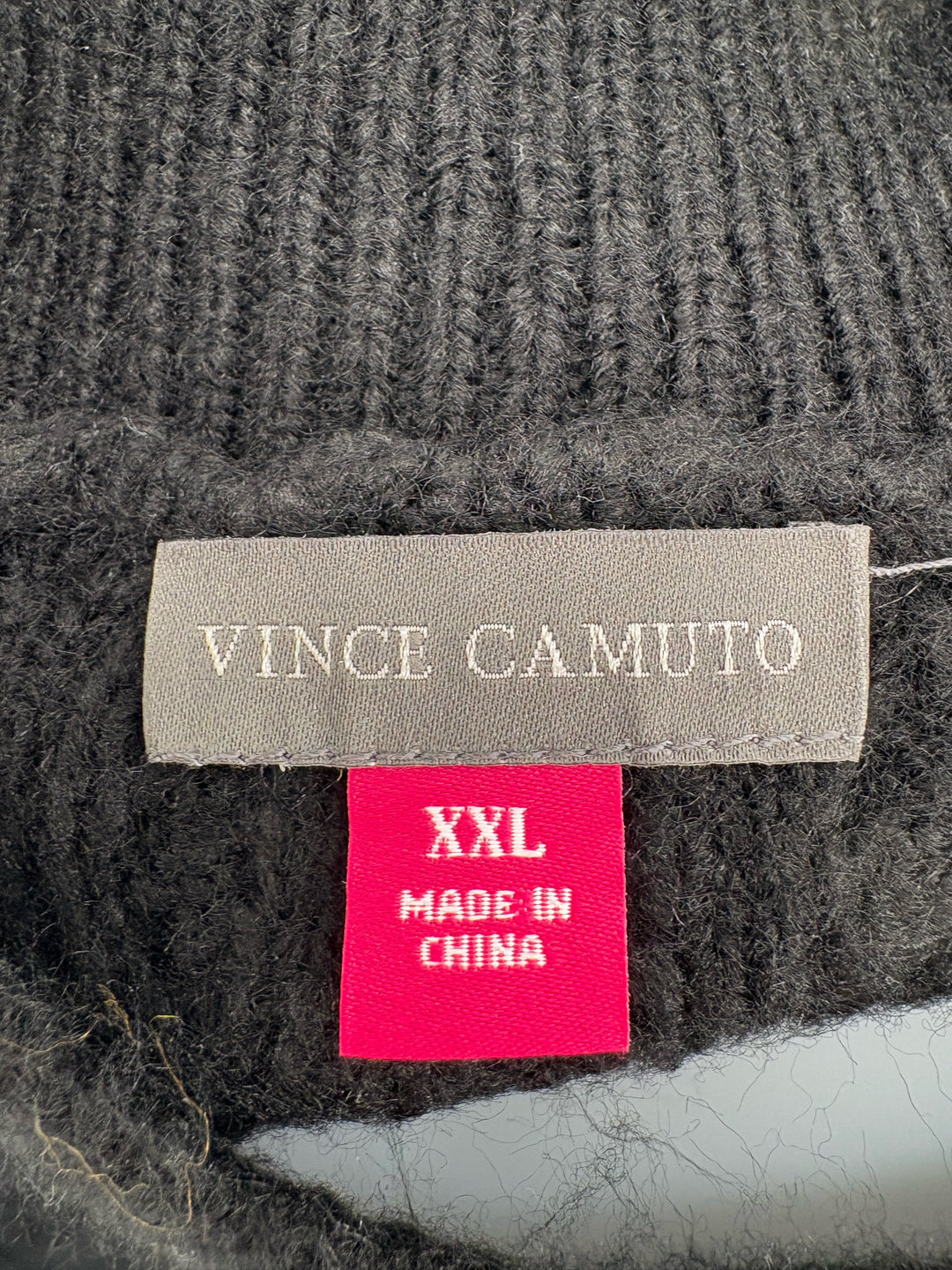 Size 2X Vince Camuto Black Sweater