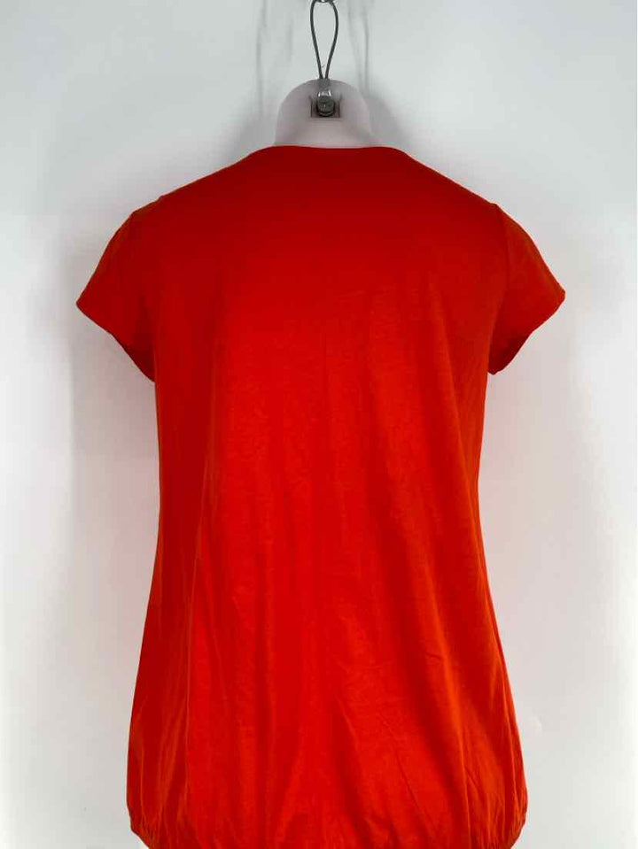 Size M LOFT Orange Shirt