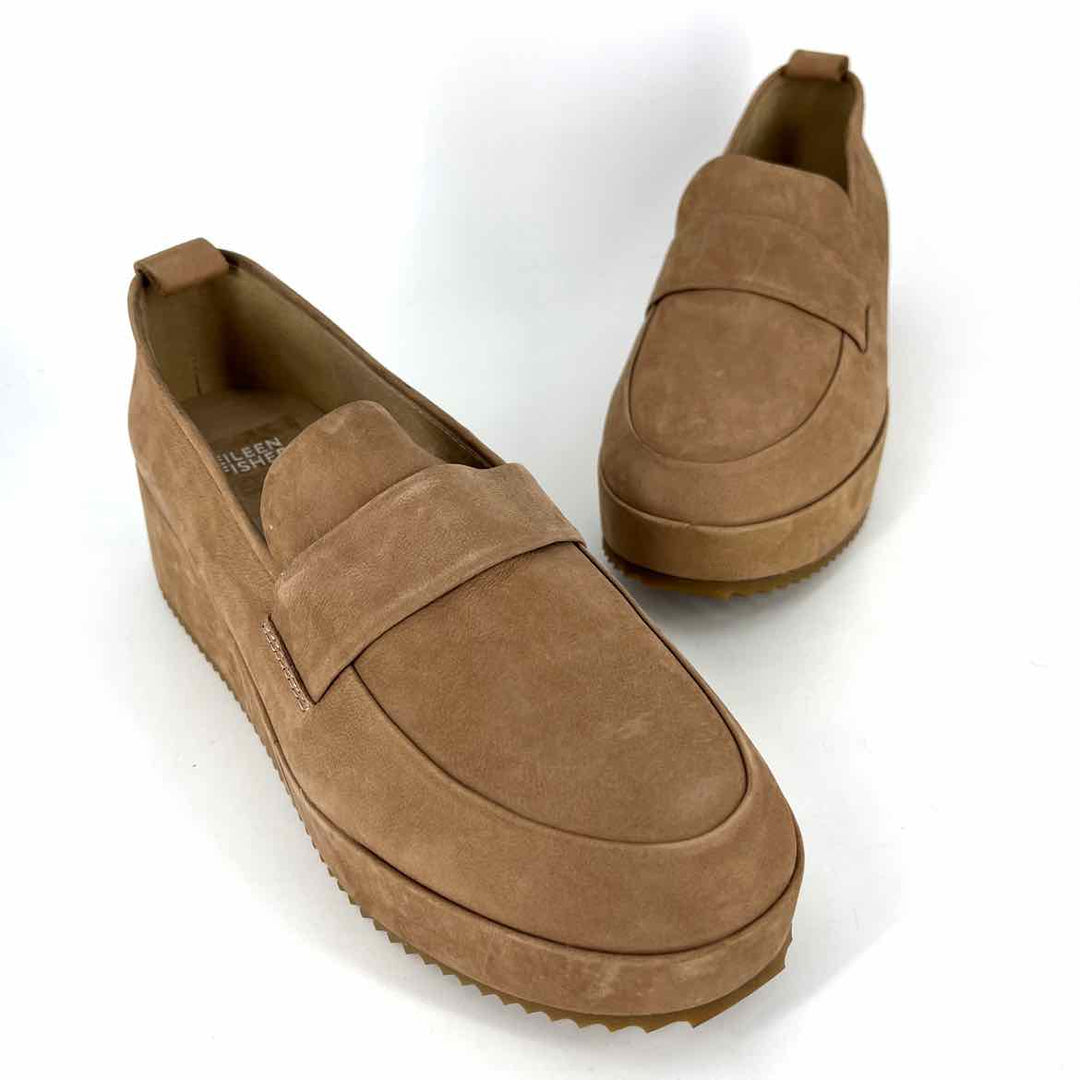 Shoe Size 9 Eileen Fisher Brown Suede Loafers